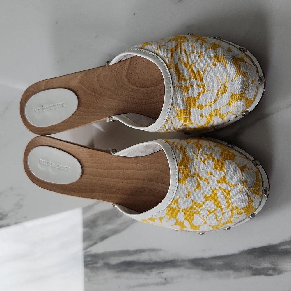 Authentic Burberry clog
